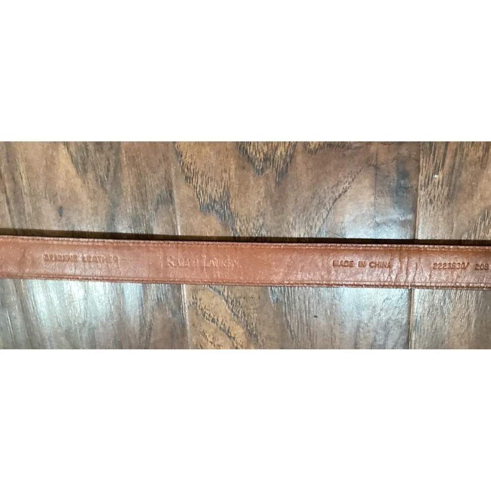 Polo Ralph Lauren Dark  Brown  Belt  Medium Leather